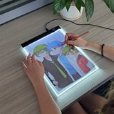 Caderno Led Regulável para Desenho - ArtGlow