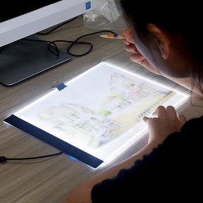 Caderno Led Regulável para Desenho - ArtGlow