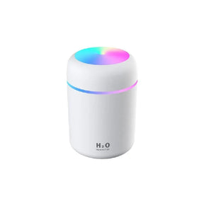 Mini Umidificador de Ar Portátil, Difusor de Aromaterapia USB, Névoa Fria, Quarto, Casa, Carro, Planta, Purificador, 300ml