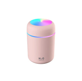 Mini Umidificador de Ar Portátil, Difusor de Aromaterapia USB, Névoa Fria, Quarto, Casa, Carro, Planta, Purificador, 300ml