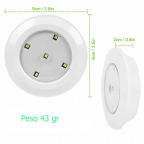 Kit Luminárias LED Inteligente sem Fio com Controle Remoto