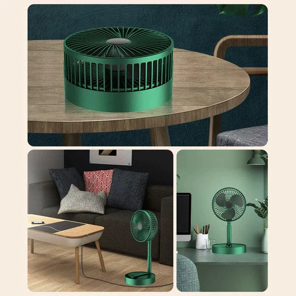 Mini Ventilador Dobrável Silencioso - BreezeFold