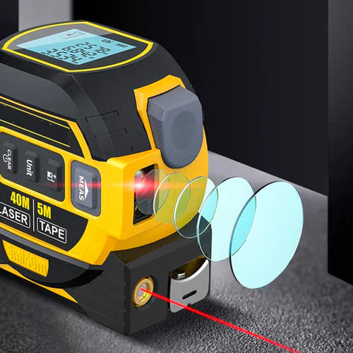 Trena Laser Digital 3 Em 1 Multifuncional - TechMaster