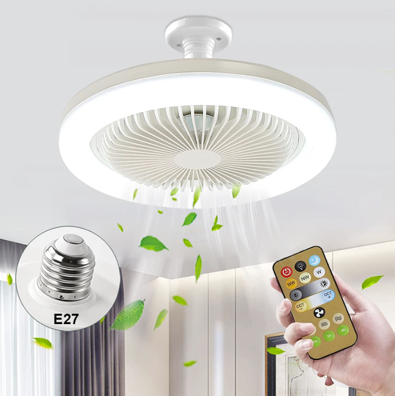 Ventilador de Teto com Lâmpada Led - ClimaBreeze