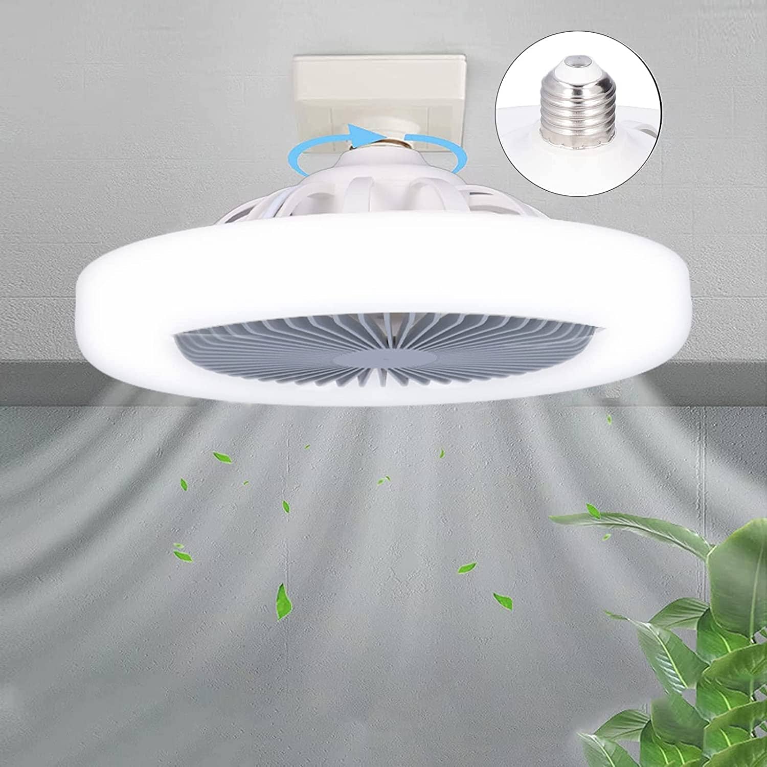 Ventilador de Teto com Lâmpada Led - ClimaBreeze